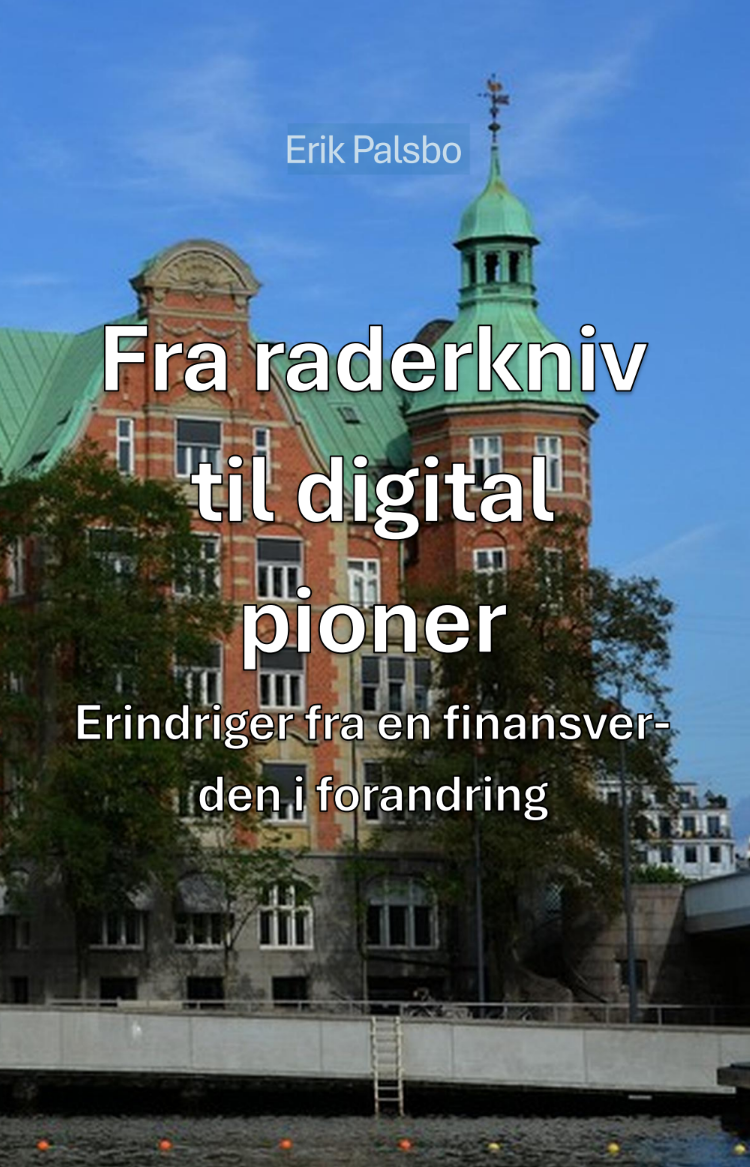 Bogforside til Fra raderkniv til digital pioner